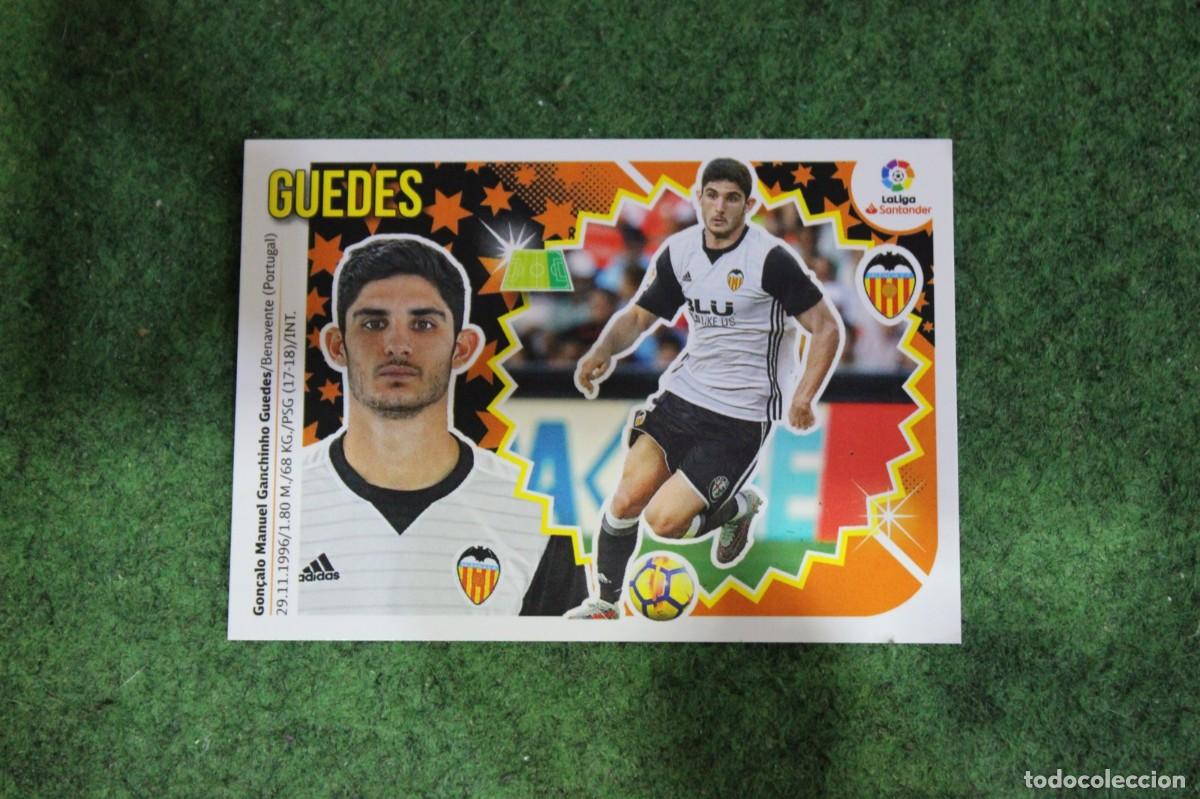 Figurine di Calcio: 13 GUEDES VALENCIA CF LIGA ESTE 2018-19 2018 2019 18 19 LALIGA SANTANDER