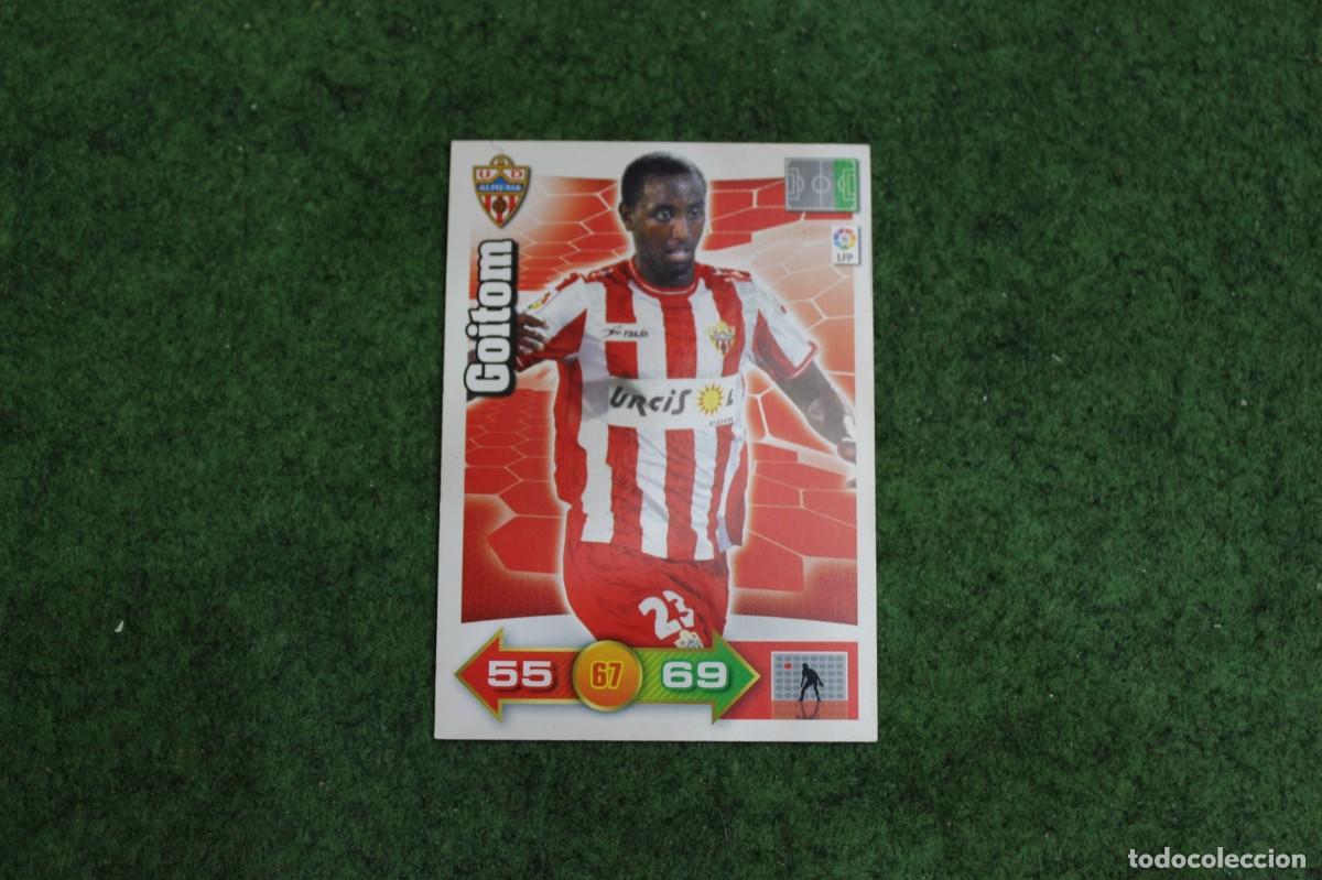 Figurine di Calcio: GOITOM UD ALMER&Iacute;A ADRENALYN XL 2010 2011 10 11 LALIGA SANTANDER