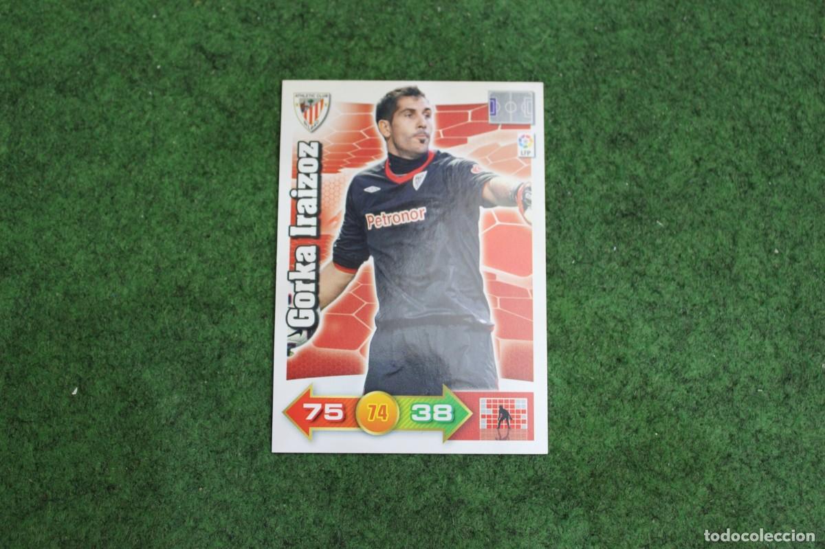 Figurine di Calcio: GORKA IRAIZOZ ATHLETIC CLUB ADRENALYN XL 2010 2011 10 11 LALIGA SANTANDER
