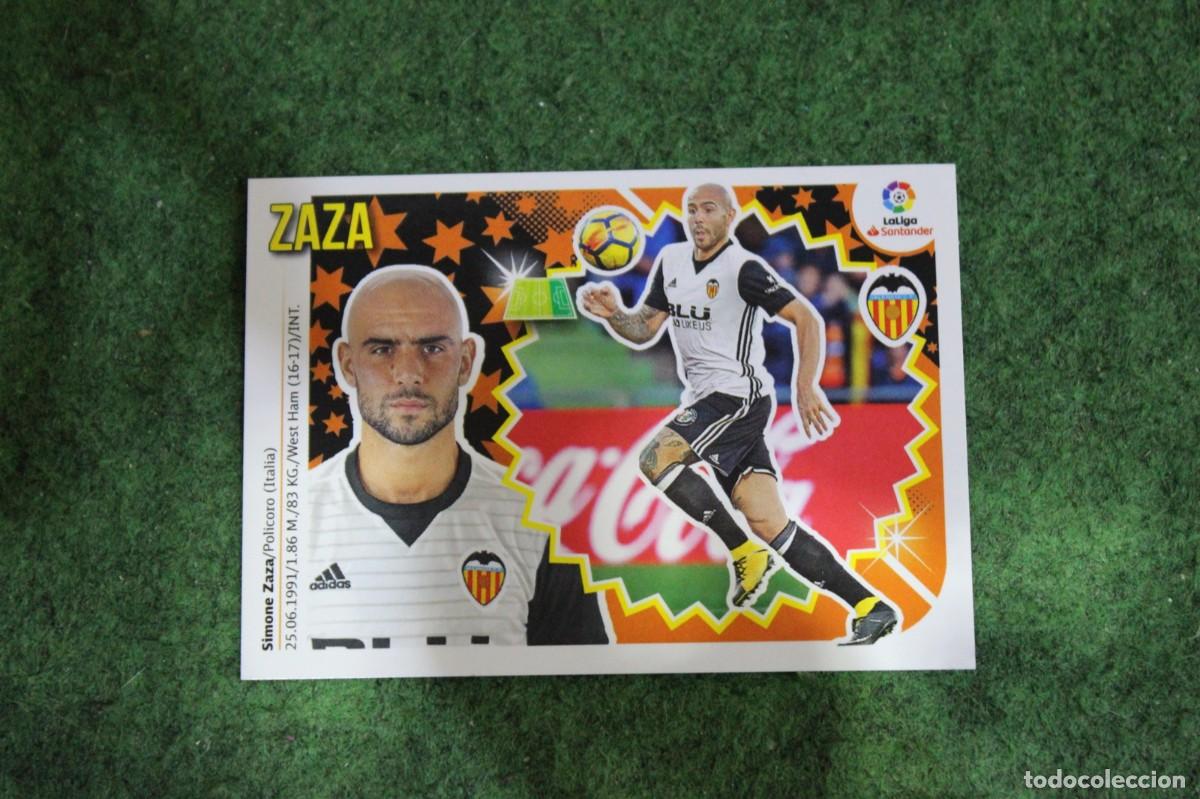 Figurine di Calcio: 14A ZAZA VALENCIA CF LIGA ESTE 2018-19 2018 2019 18 19 LALIGA SANTANDER