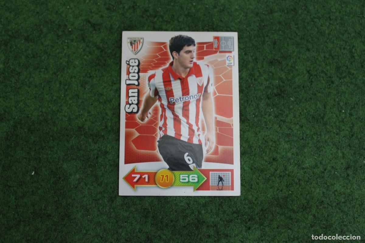 Figurine di Calcio: SAN JOS&Eacute; ATHLETIC CLUB ADRENALYN XL 2010 2011 10 11 LALIGA SANTANDER