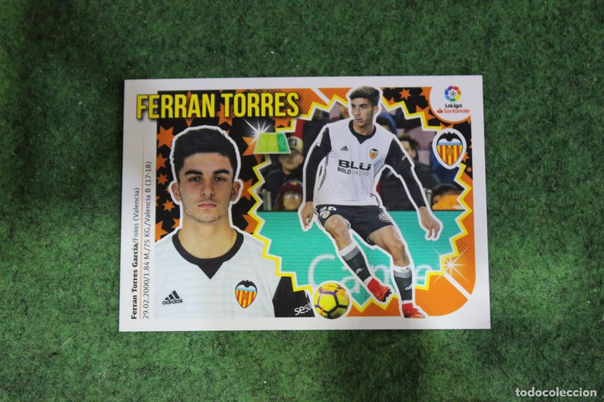 Figurine di Calcio: 14B FERRAN TORRES VALENCIA CF LIGA ESTE 2018-19 2018 2019 18 19 LALIGA SANTANDER