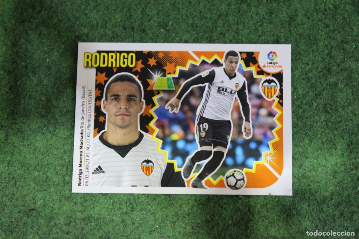 Figurine di Calcio: 16 RODRIGO VALENCIA CF LIGA ESTE 2018-19 2018 2019 18 19 LALIGA SANTANDER