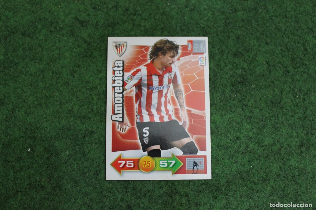 Figurine di Calcio: AMOREBIETA ATHLETIC CLUB ADRENALYN XL 2010 2011 10 11 LALIGA SANTANDER