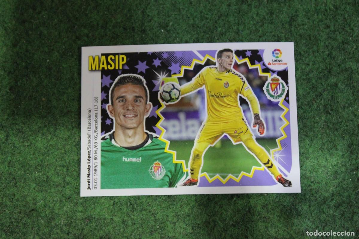 Figurine di Calcio: 1 MASIP REAL VALLADOLID LIGA ESTE 2018-19 2018 2019 18 19 LALIGA SANTANDER