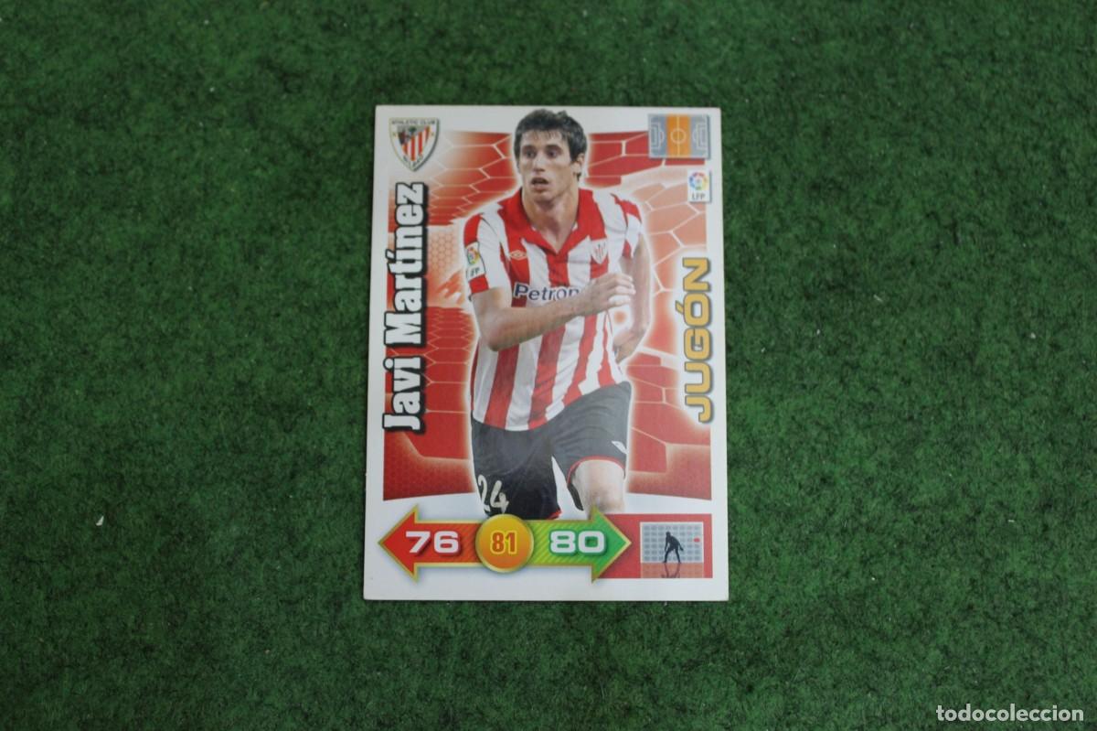 Cromos de f&uacute;tbol: JAVI MART&Iacute;NEZ ATHLETIC CLUB JUG&Oacute;N ADRENALYN XL 2010 2011 10 11 LALIGA SANTANDER