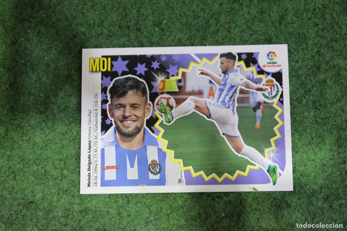 Cromos de f&uacute;tbol: 6 MOI REAL VALLADOLID LIGA ESTE 2018-19 2018 2019 18 19 LALIGA SANTANDER