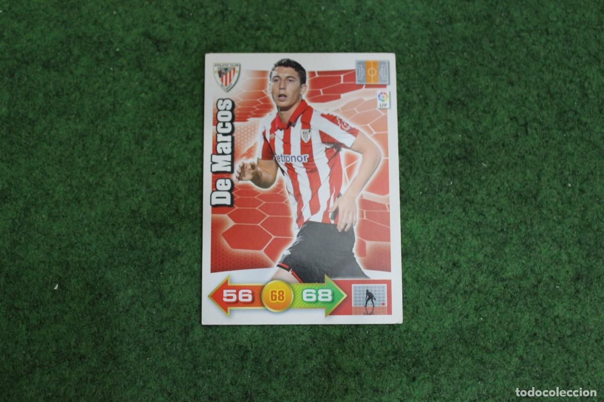Cromos de f&uacute;tbol: DE MARCOS ATHLETIC CLUB ADRENALYN XL 2010 2011 10 11 LALIGA SANTANDER