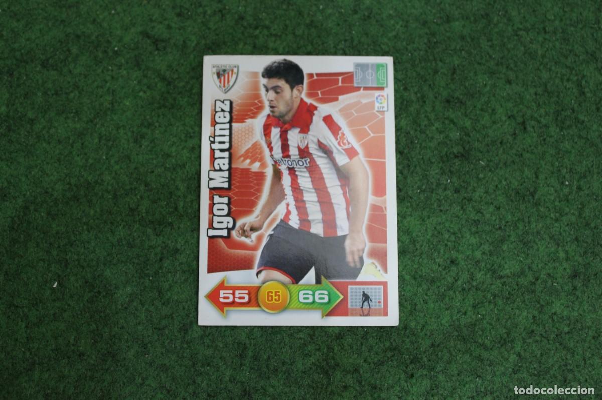 Cromos de f&uacute;tbol: IGOR MART&Iacute;NEZ ATHLETIC CLUB ADRENALYN XL 2010 2011 10 11 LALIGA SANTANDER