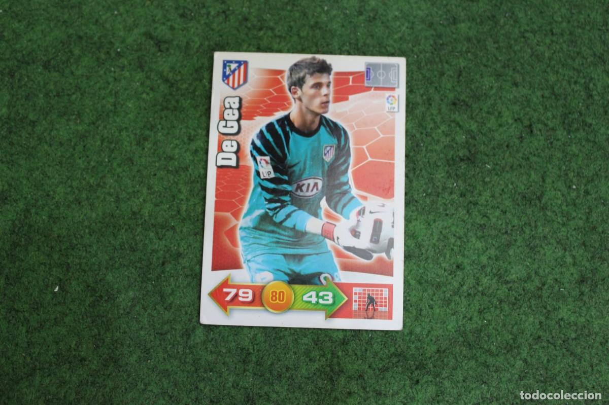 Cromos de f&uacute;tbol: DE GEA ATL&Eacute;TICO DE MADRID ADRENALYN XL 2010 2011 10 11 LALIGA SANTANDER