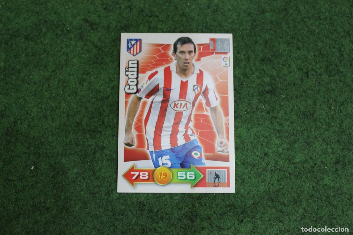 Cromos de f&uacute;tbol: GOD&Iacute;N ATL&Eacute;TICO DE MADRID ADRENALYN XL 2010 2011 10 11 LALIGA SANTANDER