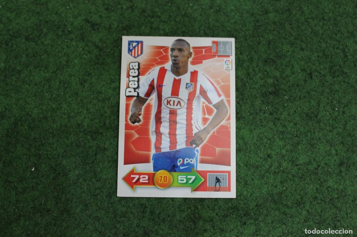 Cromos de f&uacute;tbol: PEREA ATL&Eacute;TICO DE MADRID ADRENALYN XL 2010 2011 10 11 LALIGA SANTANDER