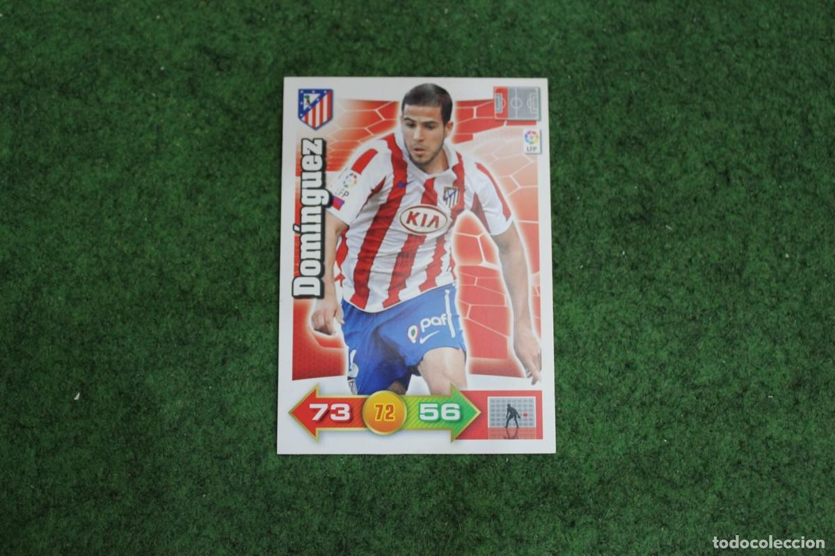 Cromos de f&uacute;tbol: DOM&Iacute;NGUEZ ATL&Eacute;TICO DE MADRID ADRENALYN XL 2010 2011 10 11 LALIGA SANTANDER