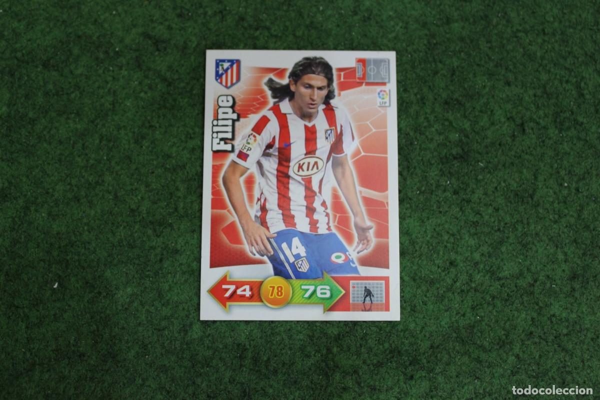 Fu&szlig;ball-Sticker: FILIPE ATL&Eacute;TICO DE MADRID ADRENALYN XL 2010 2011 10 11 LALIGA SANTANDER