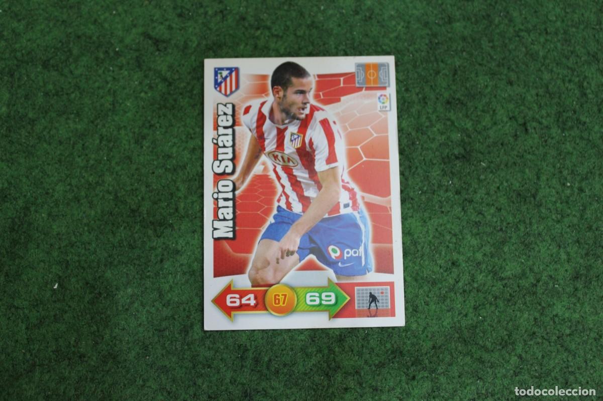 Fu&szlig;ball-Sticker: MARIO SU&Aacute;REZ ATL&Eacute;TICO DE MADRID ADRENALYN XL 2010 2011 10 11 LALIGA SANTANDER