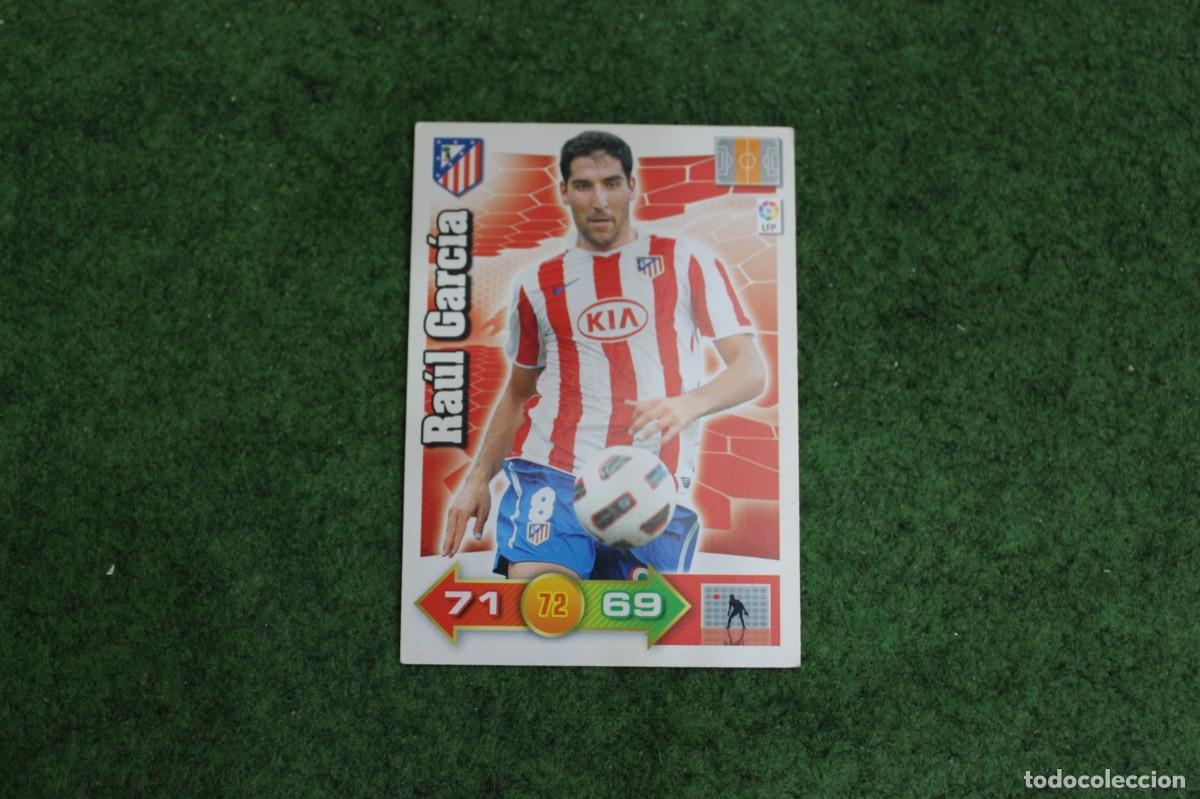 Fu&szlig;ball-Sticker: RA&Uacute;L GARC&Iacute;A ATL&Eacute;TICO DE MADRID ADRENALYN XL 2010 2011 10 11 LALIGA SANTANDER