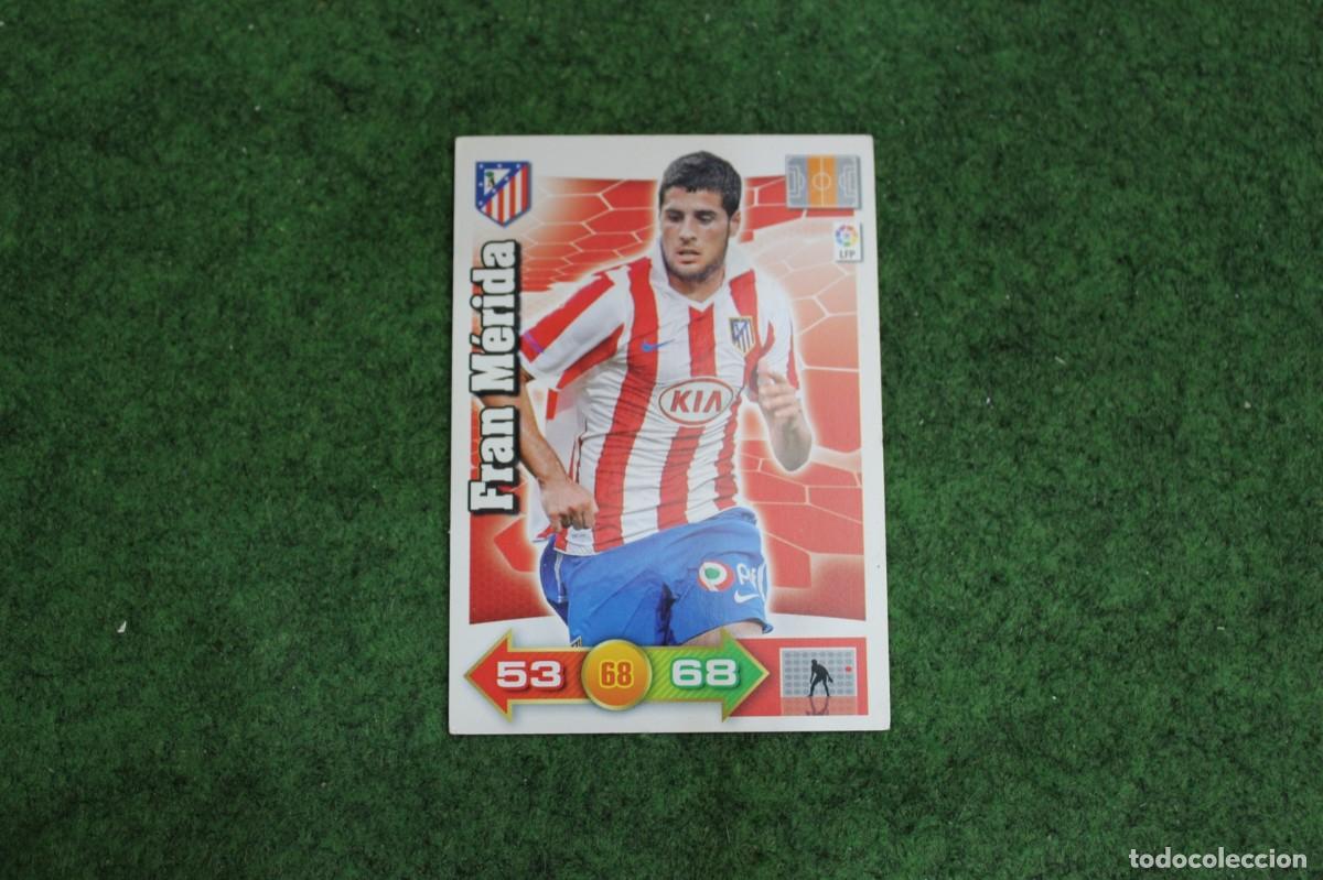 Fu&szlig;ball-Sticker: FRAN M&Eacute;RIDA ATL&Eacute;TICO DE MADRID ADRENALYN XL 2010 2011 10 11 LALIGA SANTANDER