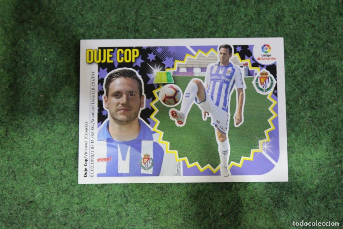 Fu&szlig;ball-Sticker: 14B DUJE COP REAL VALLADOLID LIGA ESTE 2018-19 2018 2019 18 19 LALIGA SANTANDER