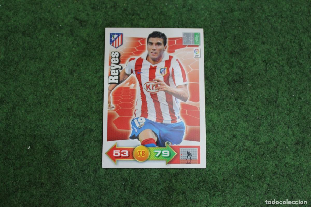 Fu&szlig;ball-Sticker: REYES ATL&Eacute;TICO DE MADRID ADRENALYN XL 2010 2011 10 11 LALIGA SANTANDER