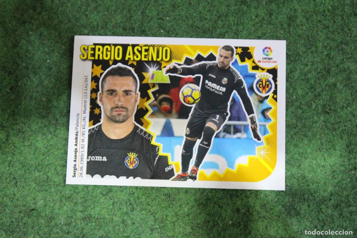Fu&szlig;ball-Sticker: 1 SERGIO ASENJO VILLARREAL CF LIGA ESTE 2018-19 2018 2019 18 19 LALIGA SANTANDER