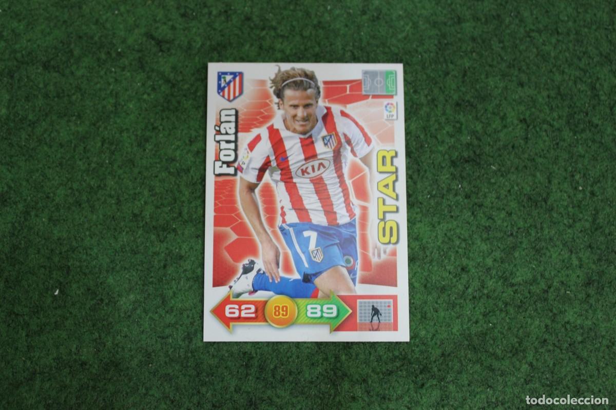 Fu&szlig;ball-Sticker: FORL&Aacute;N ATL&Eacute;TICO DE MADRID STAR ADRENALYN XL 2010 2011 10 11 LALIGA SANTANDER