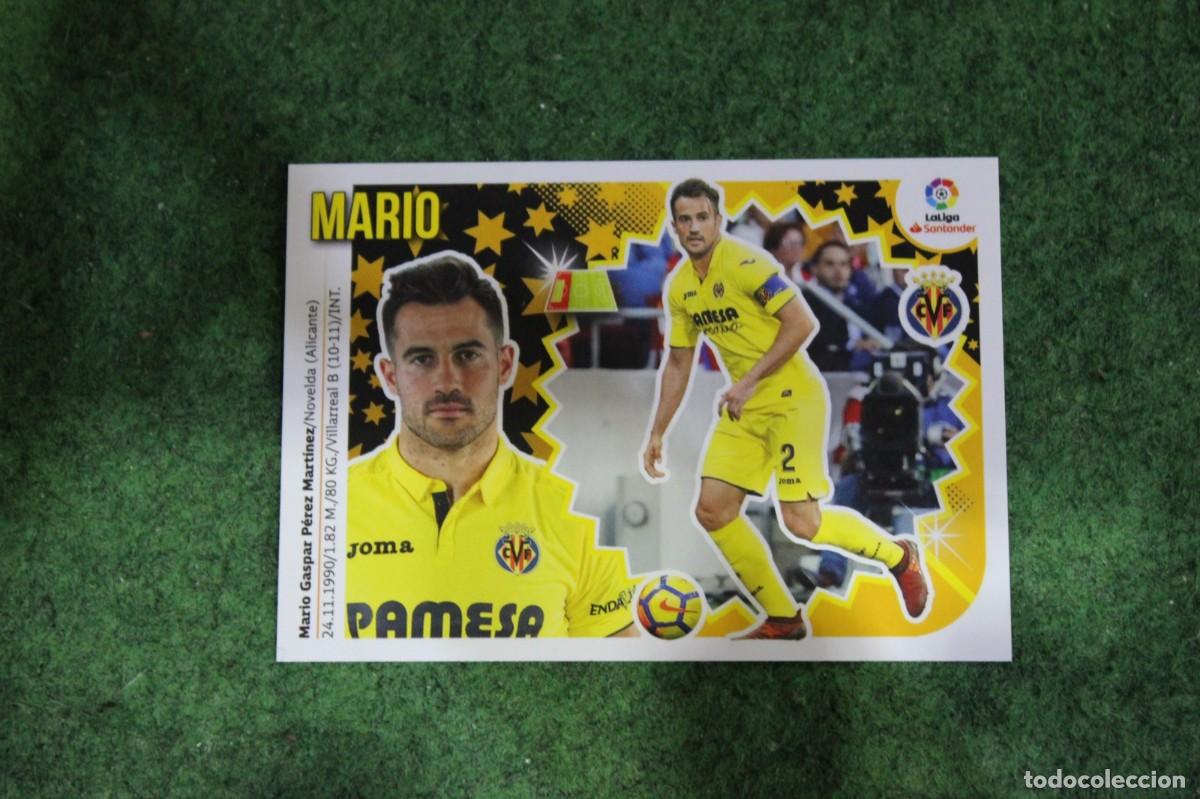Cromos de Futebol: 3 MARIO VILLARREAL CF LIGA ESTE 2018-19 2018 2019 18 19 LALIGA SANTANDER