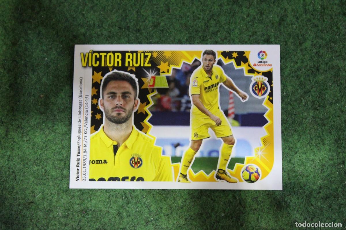 Cromos de Futebol: 5 V&Iacute;CTOR RUIZ VILLARREAL CF LIGA ESTE 2018-19 2018 2019 18 19 LALIGA SANTANDER