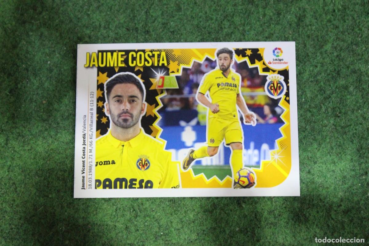 Cromos de Futebol: 7 JAUME COSTA VILLARREAL CF LIGA ESTE 2018-19 2018 2019 18 19 LALIGA SANTANDER