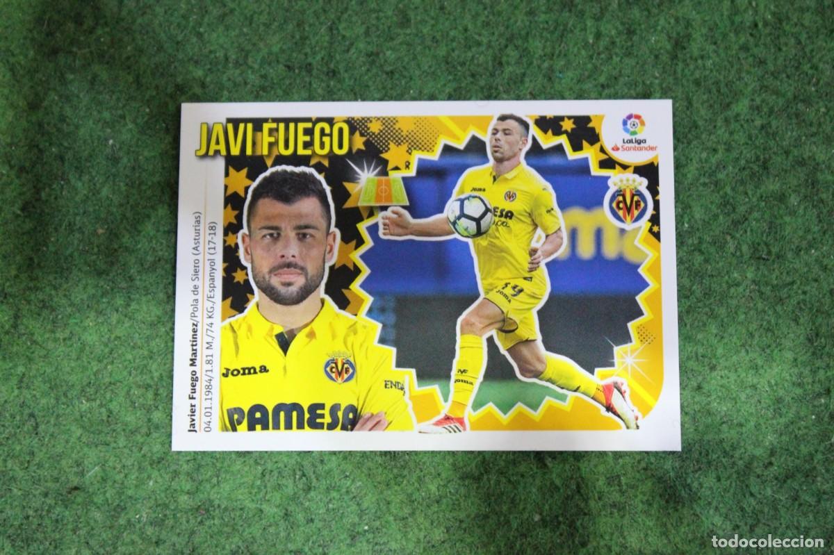 Cromos de Futebol: 8 JAVI FUEGO VILLARREAL CF LIGA ESTE 2018-19 2018 2019 18 19 LALIGA SANTANDER