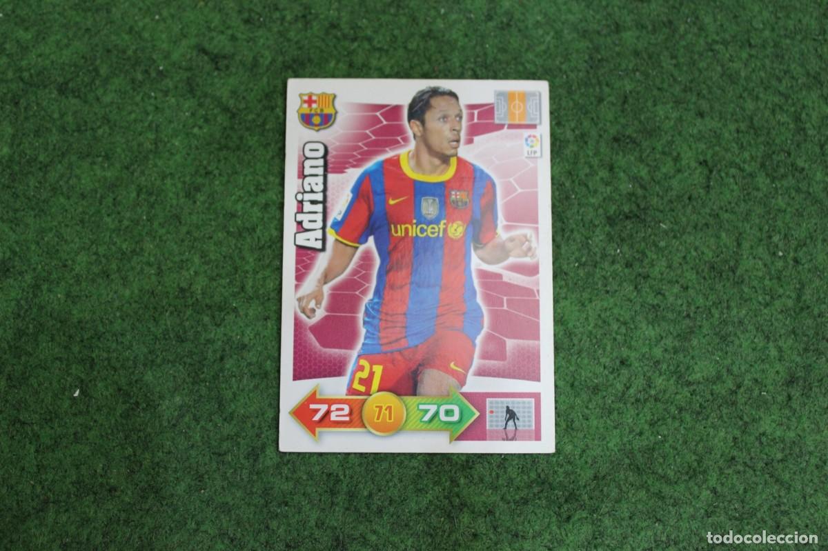Cromos de Futebol: ADRIANO FC BARCELONA ADRENALYN XL 2010 2011 10 11 LALIGA SANTANDER