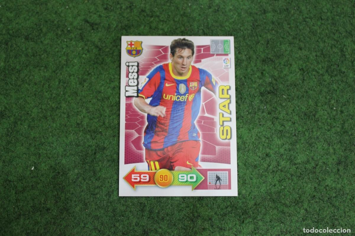 Cartes &agrave; collectionner de Football: MESSI FC BARCELONA STAR ADRENALYN XL 2010 2011 10 11 LALIGA SANTANDER