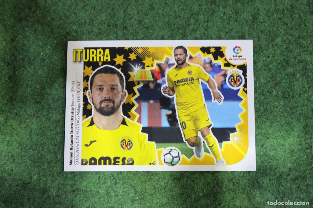 Figurine di Calcio: 9 BIS ITURRA COLOCA VILLARREAL CF LIGA ESTE 2018-19 2018 2019 18 19 LALIGA SANTANDER