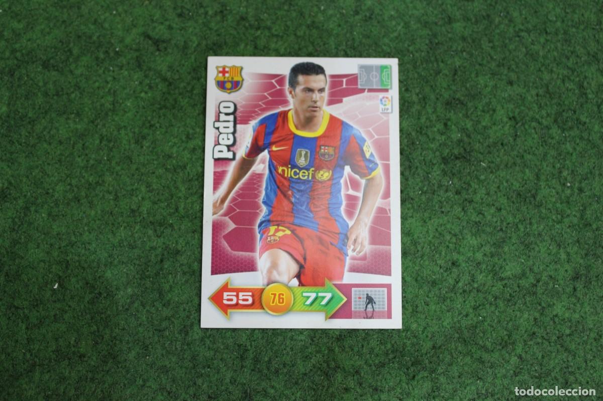 Figurine di Calcio: PEDRO FC BARCELONA ADRENALYN XL 2010 2011 10 11 LALIGA SANTANDER