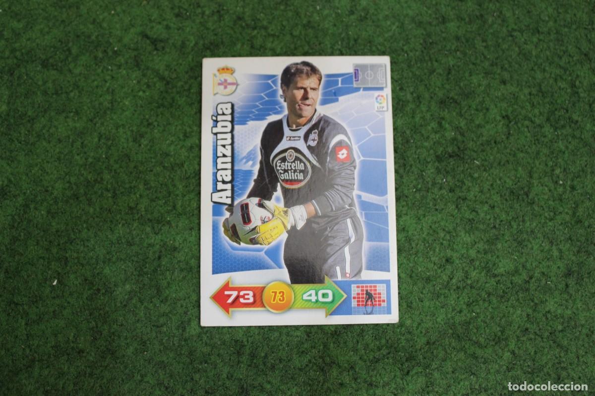 Figurine di Calcio: ARANZUBIA RC DEPORTIVO ADRENALYN XL 2010 2011 10 11 LALIGA SANTANDER