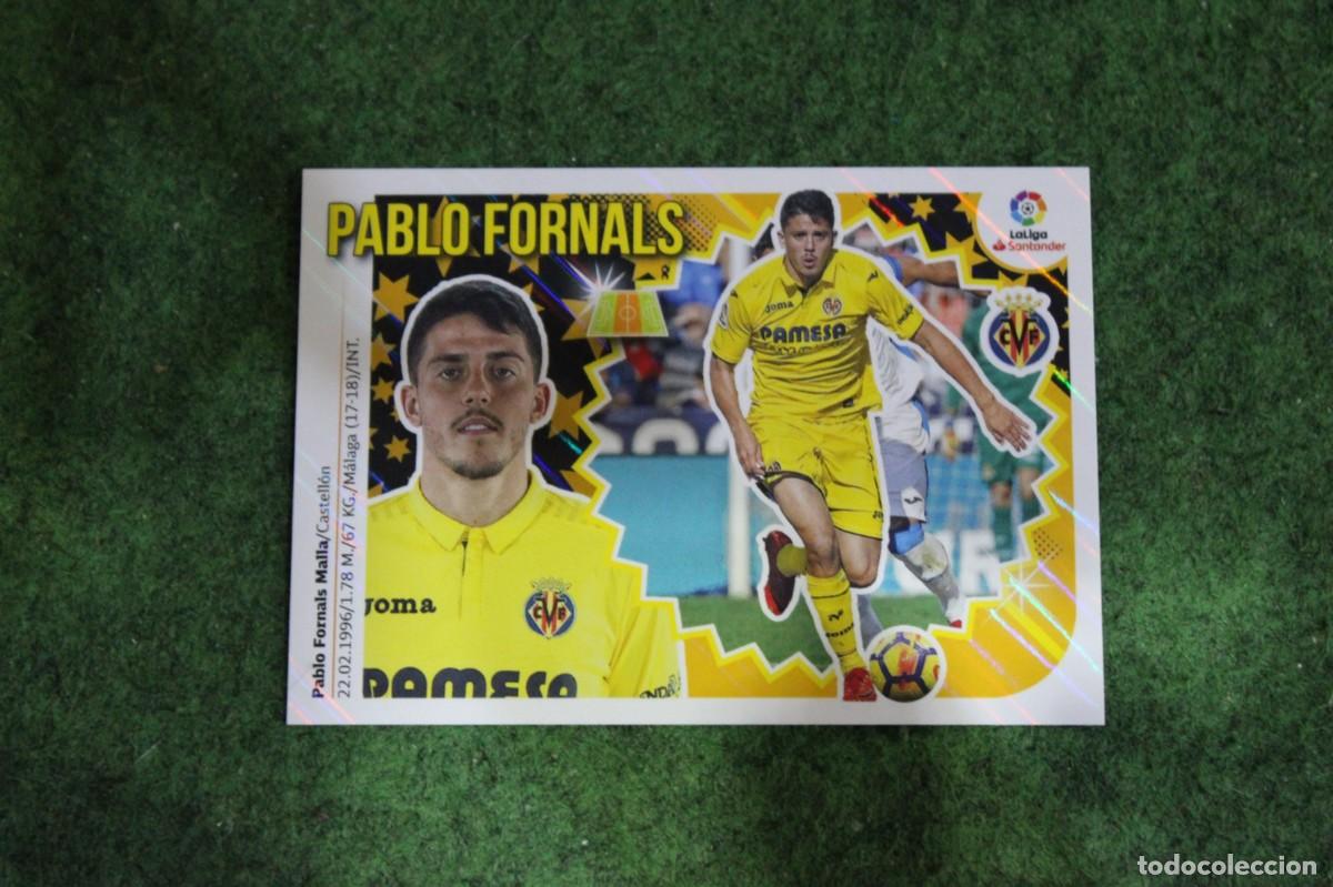 Figurine di Calcio: 11 PABLO FORNALS VILLARREAL CF LIGA ESTE 2018-19 2018 2019 18 19 LALIGA SANTANDER