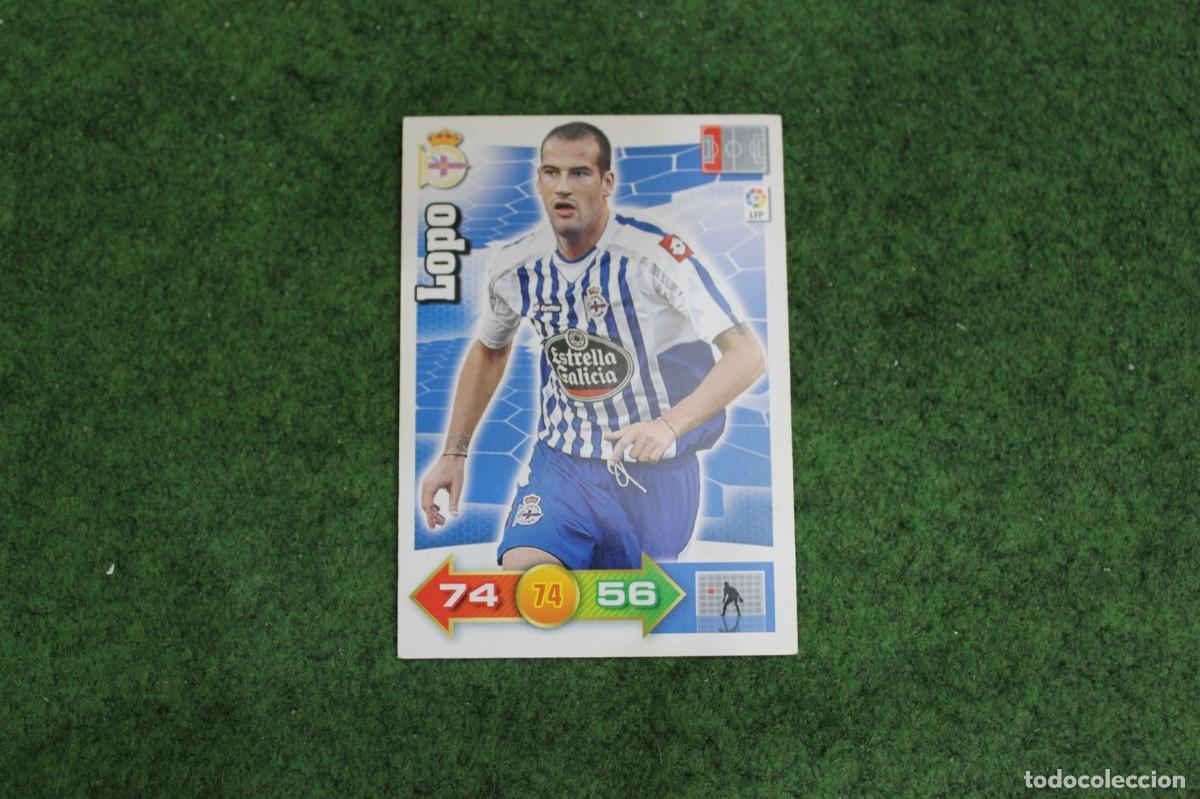 Figurine di Calcio: LOPO RC DEPORTIVO ADRENALYN XL 2010 2011 10 11 LALIGA SANTANDER