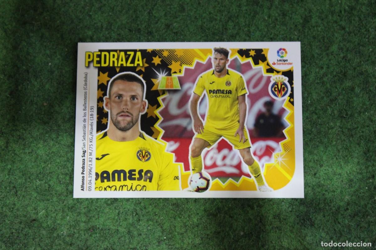 Figurine di Calcio: 12 PEDRAZA VILLARREAL CF LIGA ESTE 2018-19 2018 2019 18 19 LALIGA SANTANDER