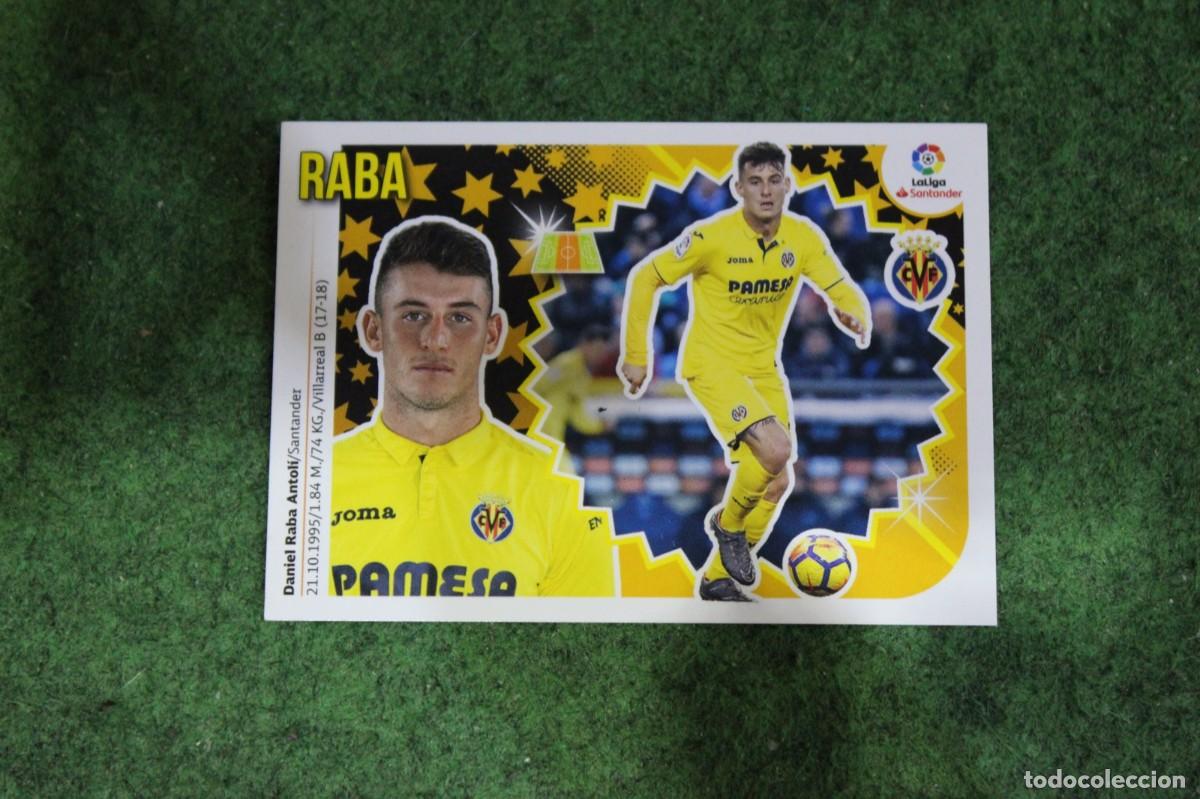 Figurine di Calcio: 13B RABA VILLARREAL CF LIGA ESTE 2018-19 2018 2019 18 19 LALIGA SANTANDER