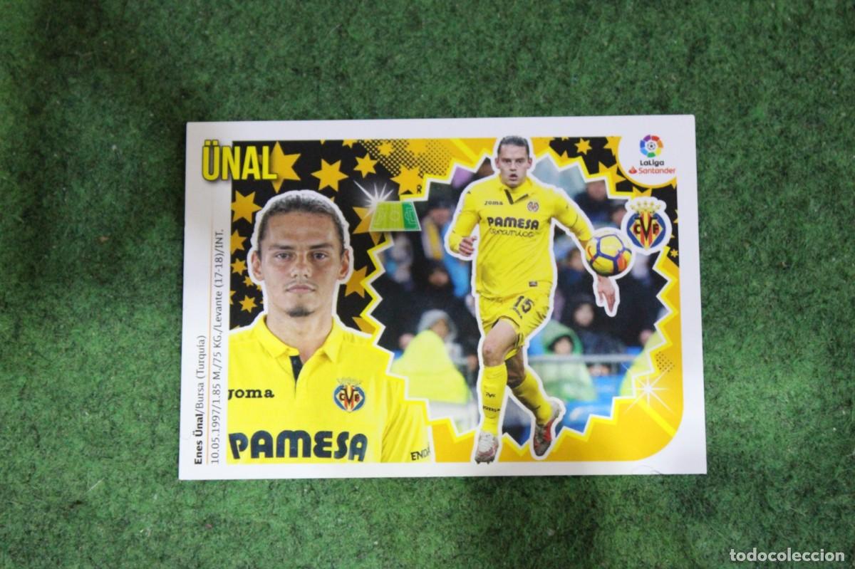 Figurine di Calcio: 14 &Uuml;NAL VILLARREAL CF LIGA ESTE 2018-19 2018 2019 18 19 LALIGA SANTANDER