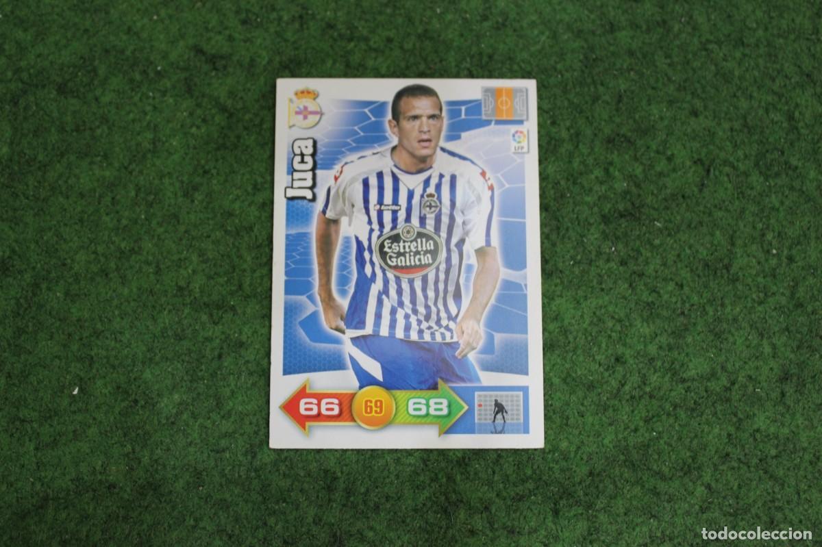 Figurine di Calcio: JUCA RC DEPORTIVO ADRENALYN XL 2010 2011 10 11 LALIGA SANTANDER