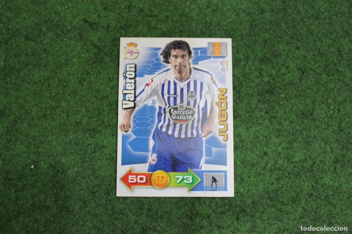 Figurine di Calcio: VALER&Oacute;N RC DEPORTIVO JUG&Oacute;N ADRENALYN XL 2010 2011 10 11 LALIGA SANTANDER