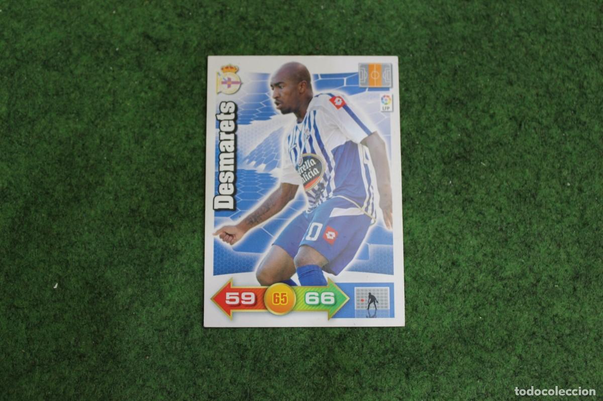 Figurine di Calcio: DESMARETS RC DEPORTIVO ADRENALYN XL 2010 2011 10 11 LALIGA SANTANDER