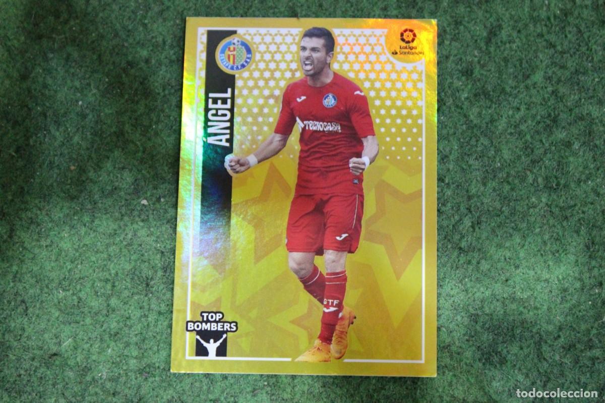 Cromos de f&uacute;tbol: 2 &Aacute;NGEL GETAFE CF TOP BOMBERS LIGA ESTE 2018-19 2018 2019 18 19 LALIGA SANTANDER
