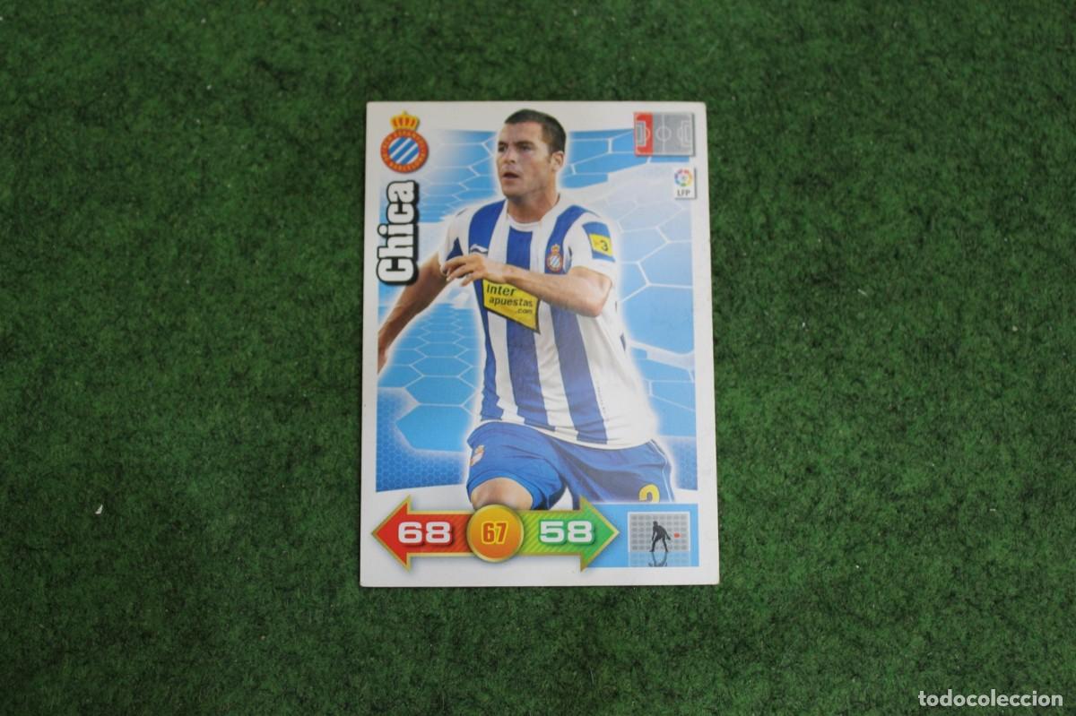 Cromos de f&uacute;tbol: CHICA RCD ESPANYOL ADRENALYN XL 2010 2011 10 11 LALIGA SANTANDER