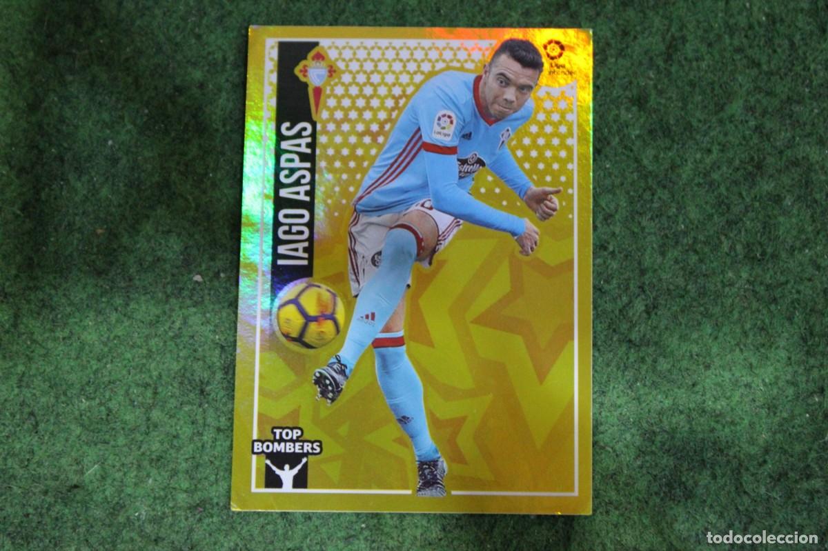 Cromos de f&uacute;tbol: 10 IAGO ASPAS RC CELTA TOP BOMBERS LIGA ESTE 2018-19 2018 2019 18 19 LALIGA SANTANDER