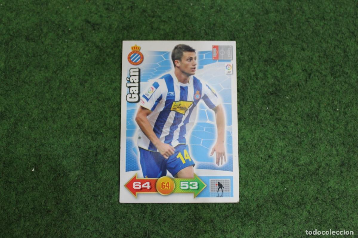 Cromos de f&uacute;tbol: GAL&Aacute;N RCD ESPANYOL ADRENALYN XL 2010 2011 10 11 LALIGA SANTANDER