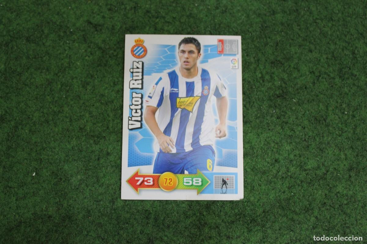 Cromos de f&uacute;tbol: V&Iacute;CTOR RUIZ RCD ESPANYOL ADRENALYN XL 2010 2011 10 11 LALIGA SANTANDER