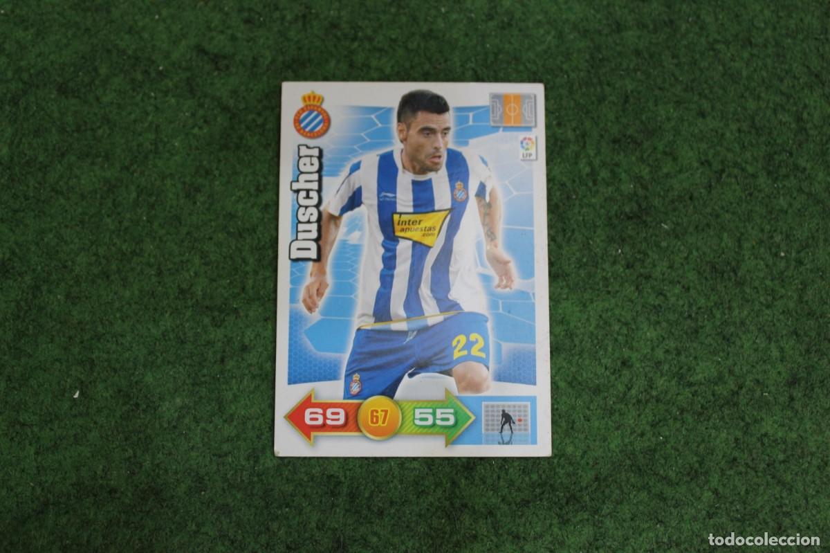 Cromos de f&uacute;tbol: DUSCHER RCD ESPANYOL ADRENALYN XL 2010 2011 10 11 LALIGA SANTANDER