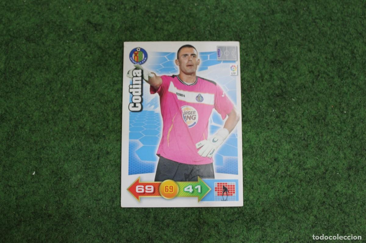 Cromos de f&uacute;tbol: CODINA GETAFE CF ADRENALYN XL 2010 2011 10 11 LALIGA SANTANDER