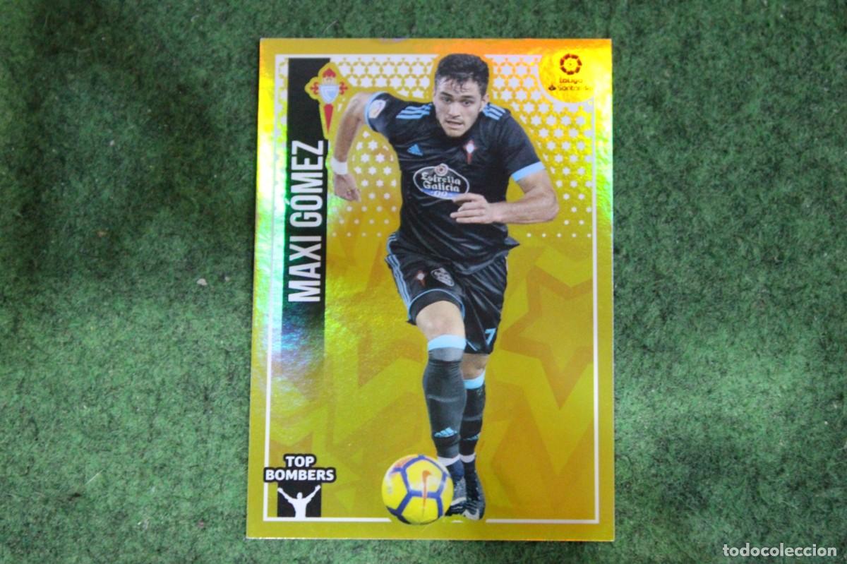 Cromos de f&uacute;tbol: 14 MAXI G&Oacute;MEZ RC CELTA TOP BOMBERS LIGA ESTE 2018-19 2018 2019 18 19 LALIGA SANTANDER